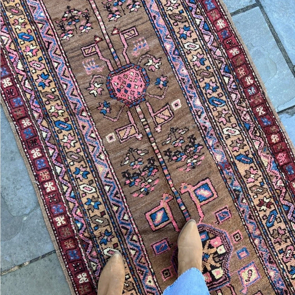 Antique Serapi Runner Rug - Picture 5 of 5